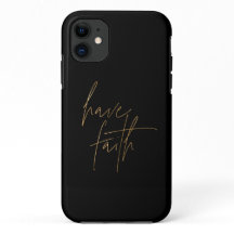 El negro y el oro tienen una cita de fe