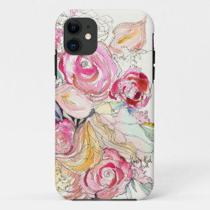 Funda Para iPhone 11 El neón florece caso del iPhone