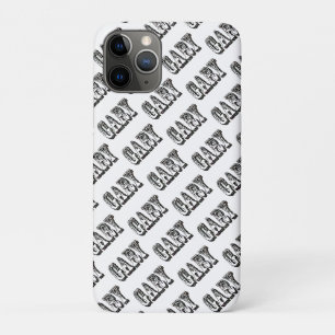 Funda Para iPhone 11 Pro "El nombre de Gary en una verificación dimensional