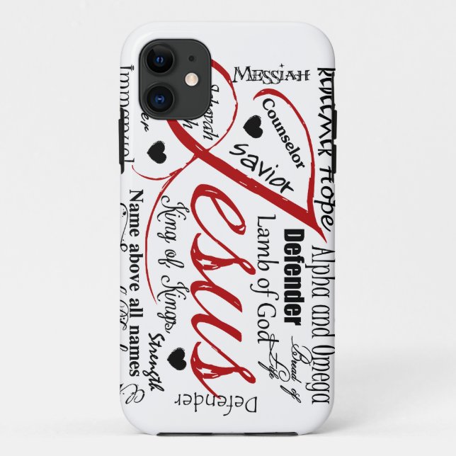 Funda De Case-Mate Para iPhone El nombre de Jesús (Reverso)