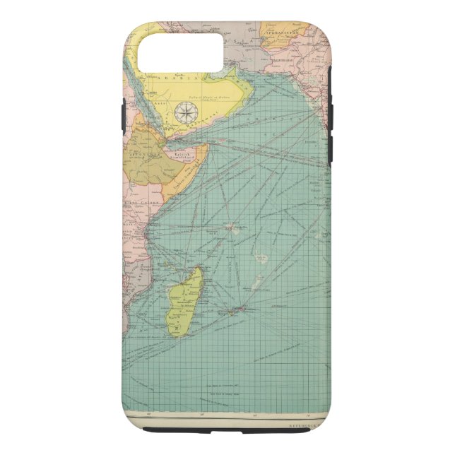 Funda De Case-Mate Para iPhone El Océano Índico 3 (Reverso)