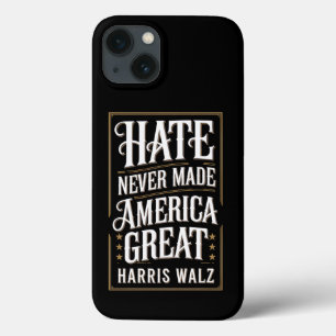 Funda Para iPhone 13 El odio nunca hizo grande a América Kamala Harris 