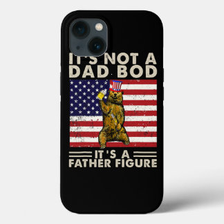 Funda Para iPhone 13 El Oso Retro No Es Un Bod De Papá Es Un Padre Figu