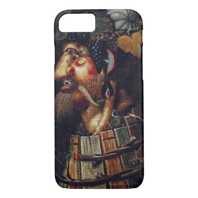 Funda De Case-Mate Para iPhone El otoño, Arcimboldo (Reverso)