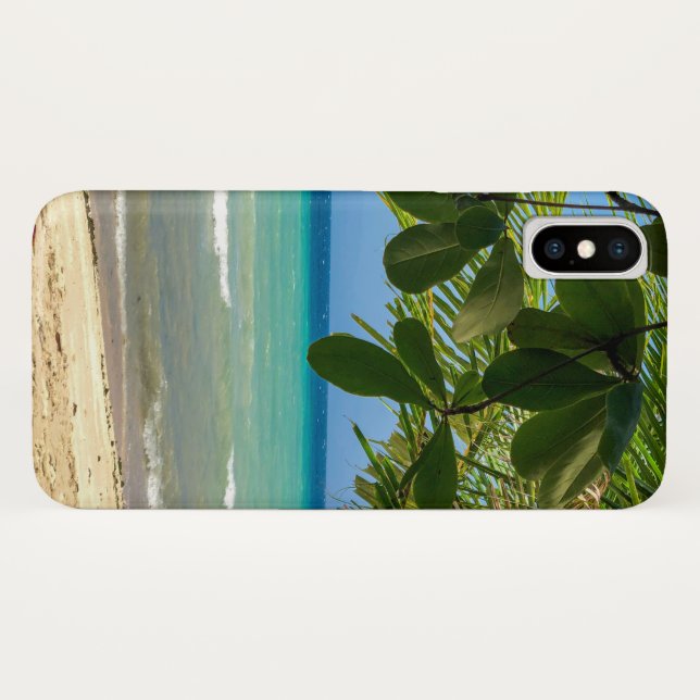 Funda De Case-Mate Para iPhone El paisaje de la playa. Filipinas. Moalboal. Playa (Reverso (horizontal))