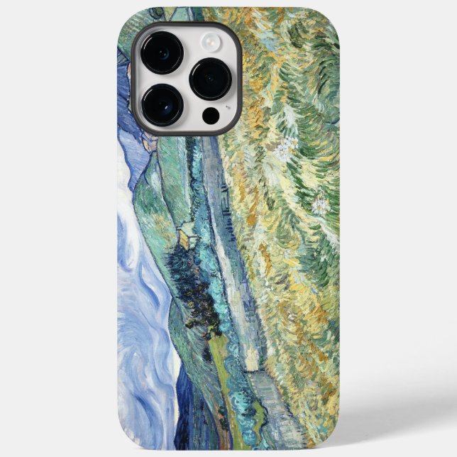 Funda De Case-Mate Para iPhone El paisaje de Van Gogh desde Saint-Rémy (Reverso )