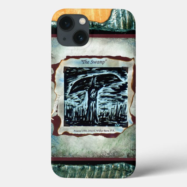 Funda De Case-Mate Para iPhone El pantano (Reverso)
