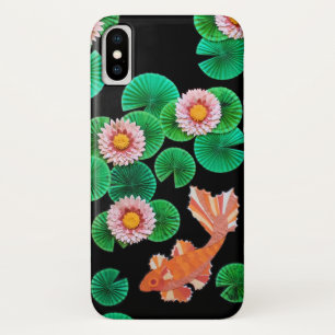 Funda Para iPhone X El papel Koi Pond