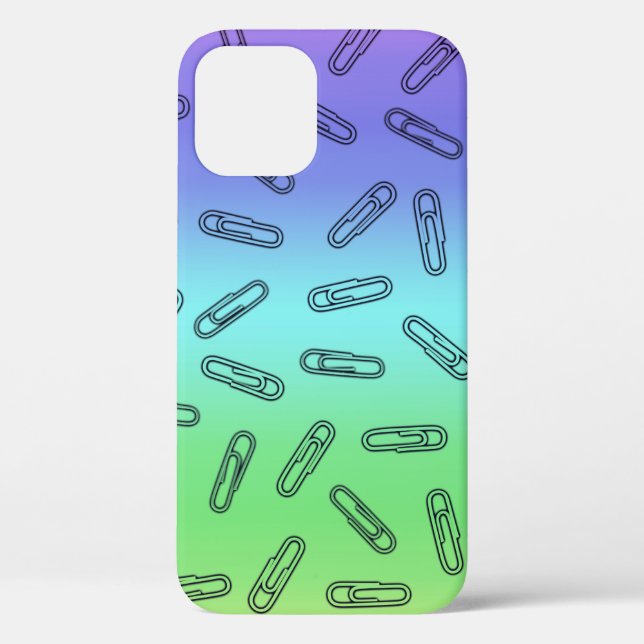 Funda De Case-Mate Para iPhone El papel recorre el arcoiris (Reverso )