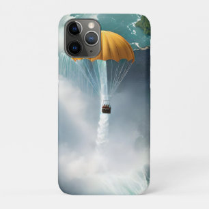 Funda Para iPhone 11 Pro El Paracaidismo Sobre Las Cataratas Del Niágara En