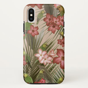 Funda Para iPhone X El paraíso de las aves exóticas para el arte #trop