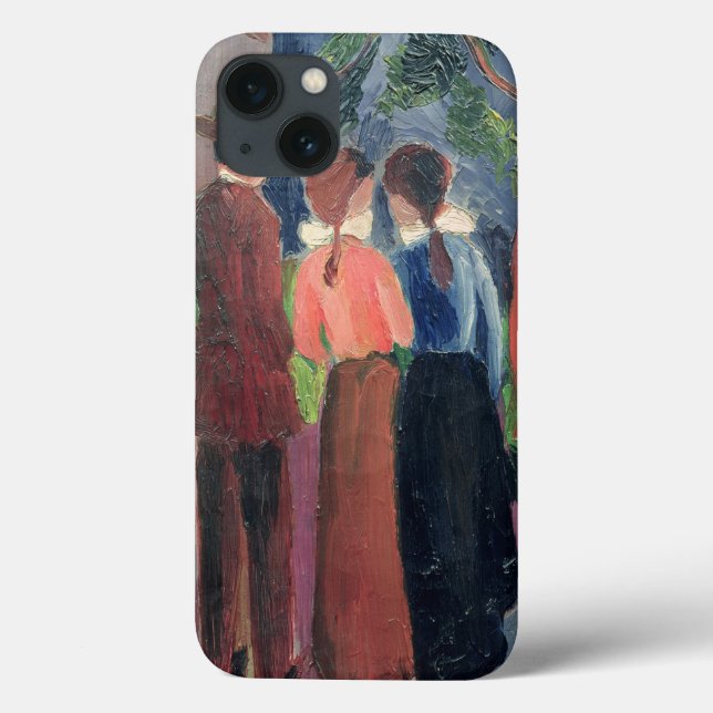 Funda De Case-Mate Para iPhone El paseo, 1914 (Reverso)