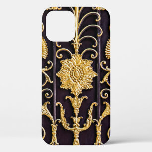Funda Para iPhone 12 El patrón en la puerta metálica