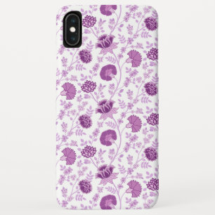 Funda Para iPhone XS Max El patrón Jacobo Floral Repetido se rompe en blanc