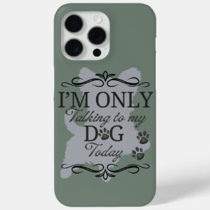 Funda Para iPhone 15 Pro Max El perro gris