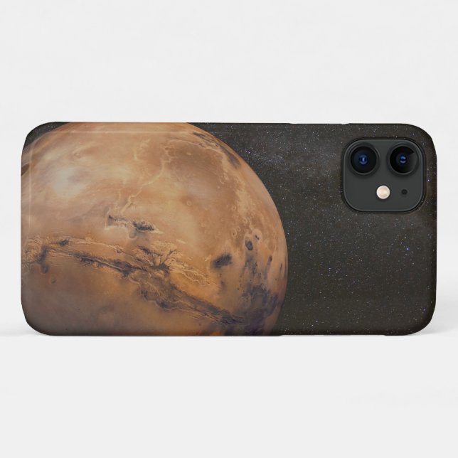 Funda De Case-Mate Para iPhone El planeta Marte (Reverso (horizontal))