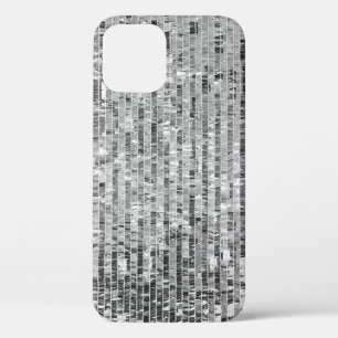 Funda Para iPhone 12 El plateado secuela un patrón impecable