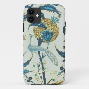 Funda Para iPhone 11 El plato de Iznik pintado con un pavo real se