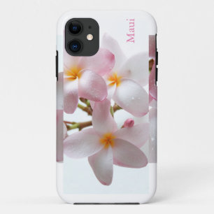 Funda Para iPhone 11 El Plumeria florece Maui Hawaii