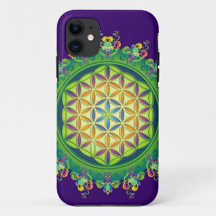 Funda Para iPhone 11 El poder de las flores de la vida / Blume des Lebe
