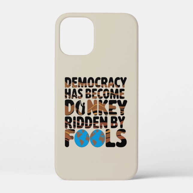 Funda De Case-Mate Para iPhone El poder de los ignorantes (Reverso )