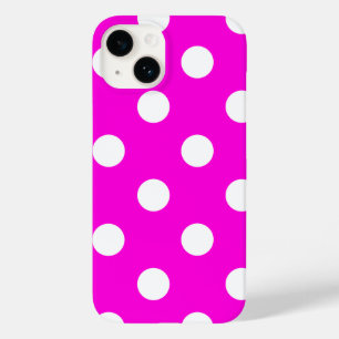 14 De Case-Mate El polka hace magenta el estuche para iPhone Funda