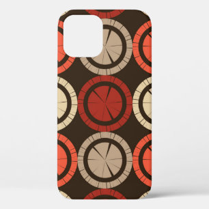 Funda Para iPhone 12 El polka tiene un patrón impecable. Mosaico de fig