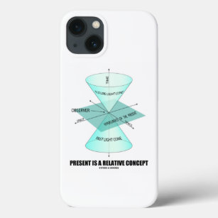 Funda Para iPhone 13 El Presente Es Un Concepto Relativo De Física De C
