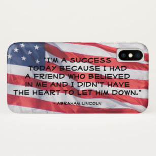 Funda Para iPhone XS El presidente de los Estados Unidos Abraham Lincol