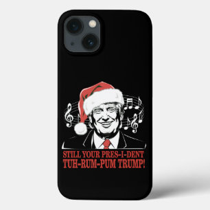 Funda Para iPhone 13 El presidente de los Navidades Trump Pajamas celeb