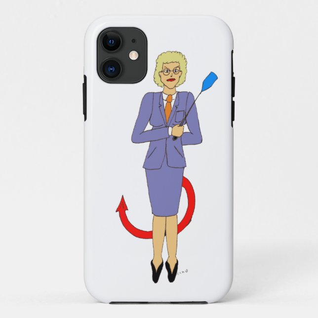 Funda De Case-Mate Para iPhone El profesor malvado (Reverso)