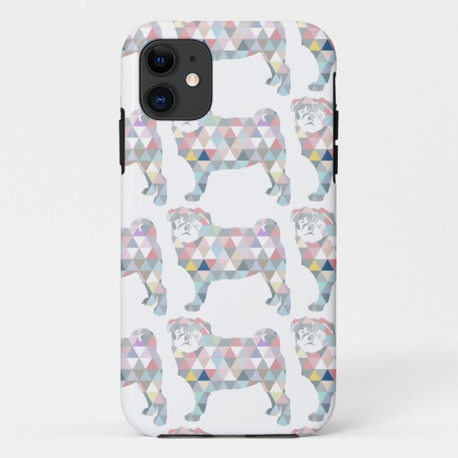 Funda De Case-Mate Para iPhone El pug (Reverso)