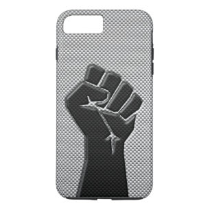 Funda Para iPhone 8 Plus/7 Plus El puño solidario moderno al estilo de la fibra de