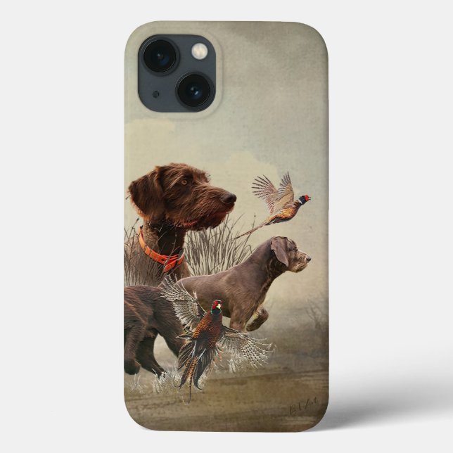Funda De Case-Mate Para iPhone El puntero Pudelpuntero (Reverso)