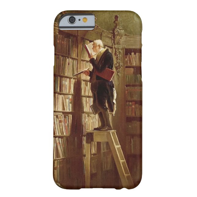Funda De Case-Mate Para iPhone El ratón de biblioteca (Reverso)