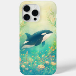 Funda Para iPhone 15 Pro Max El reino de las ballenas de Orca