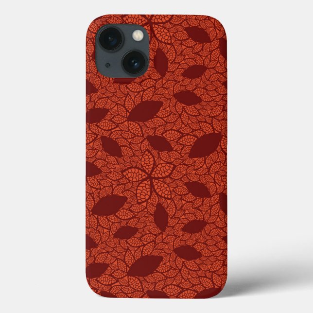 Funda De Case-Mate Para iPhone El rojo deja el modelo en el naranja (Reverso)