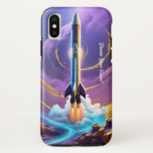 Funda Para iPhone XS "El salto dorado de la gravedad"
