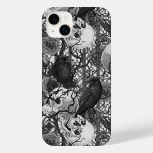 Funda Para iPhone 14 Plus De Case-Mate El secreto de Raven. Ilustracion gótico oscuro y m