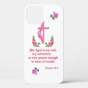 Funda Para iPhone 12 El Señor es mi roca