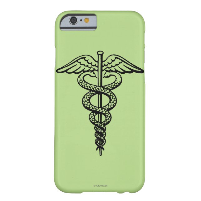 Funda De Case-Mate Para iPhone El símbolo del caduceo (Reverso)