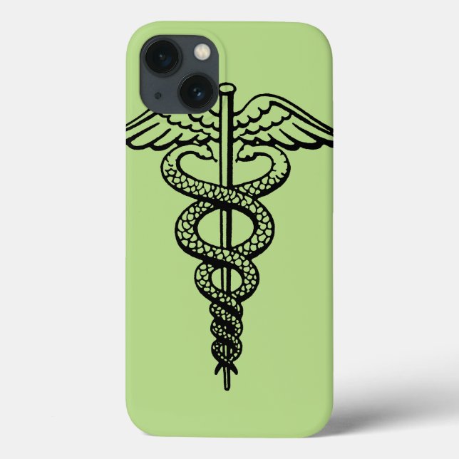 Funda De Case-Mate Para iPhone El símbolo del Caduceus (Reverso)