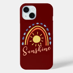 Funda Para iPhone 15 El sol en un día nublado, mi Chica inspiró el arco