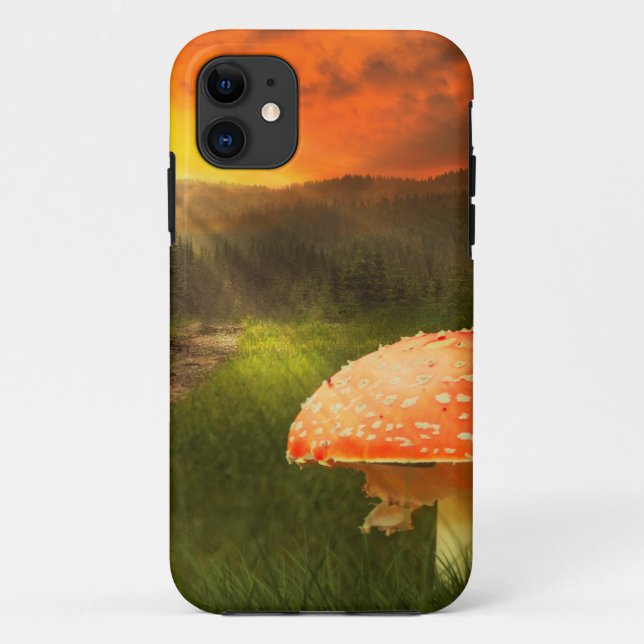 Funda De Case-Mate Para iPhone El Sol Otoño. (Reverso)