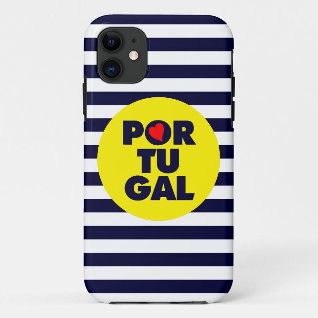 Funda De Case-Mate Para iPhone El sol portugués (Reverso)