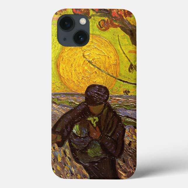 Funda De Case-Mate Para iPhone El Sower de Vincent van Gogh (Reverso)
