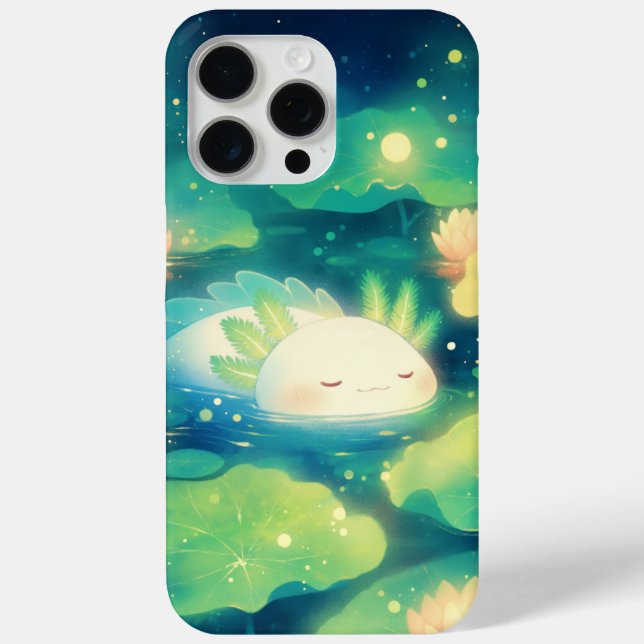 Funda De Case-Mate Para iPhone El Sueño Floral del Ajolote (Reverso )