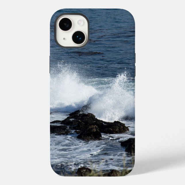 Funda De Case-Mate Para iPhone El surf en el Océano Pacífico (Reverso )