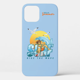 Funda Para iPhone 12 El surfista avanza por la ola | M)