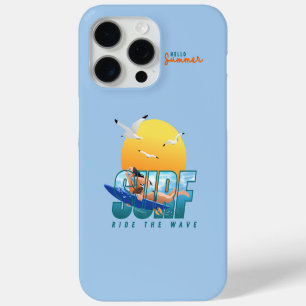 Funda Para iPhone 15 Pro Max El surfista cabalga la ola (F)
